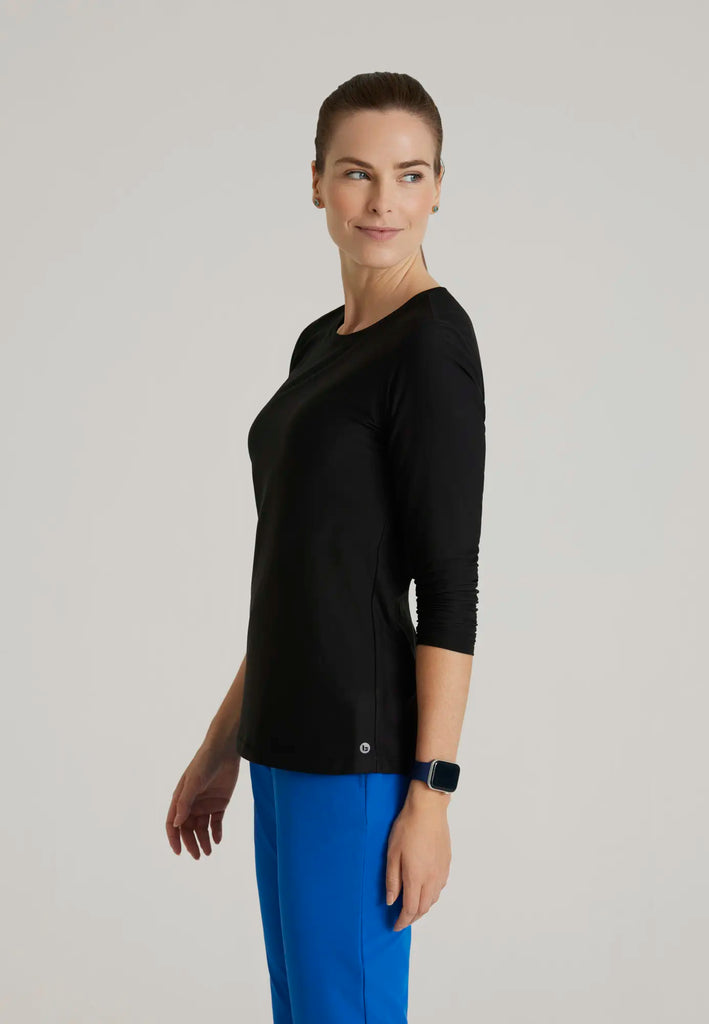 Barco Scrubs Women's Accelerate Underscrub Black | scrub-supply.com