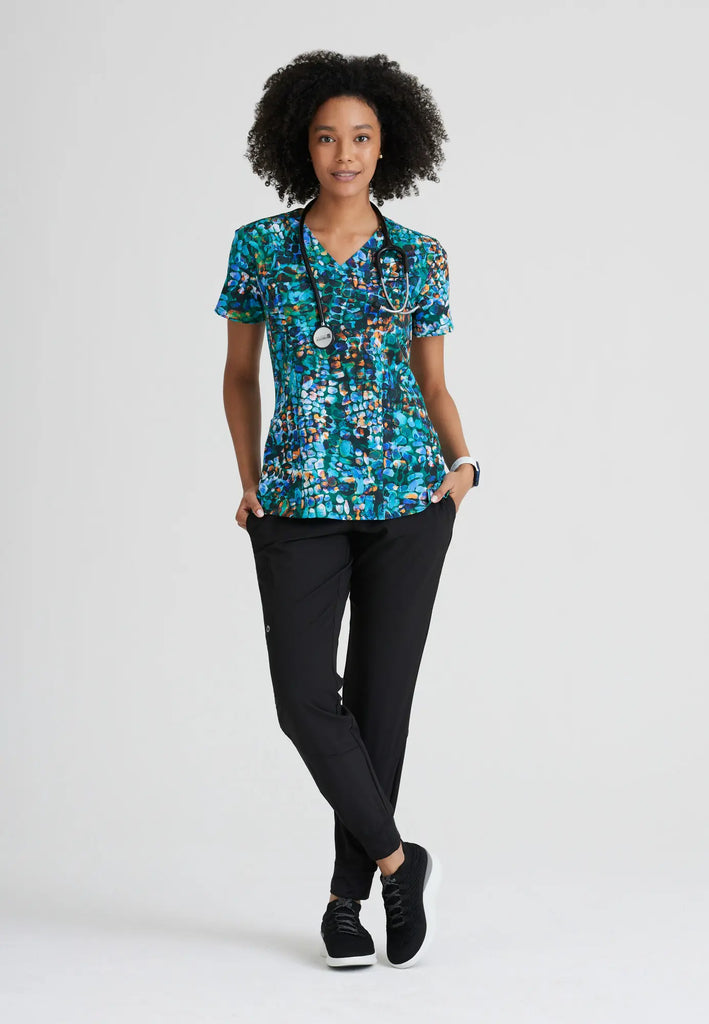 Barco Scrubs Women's Boost Jogger Black | scrub-supply.com