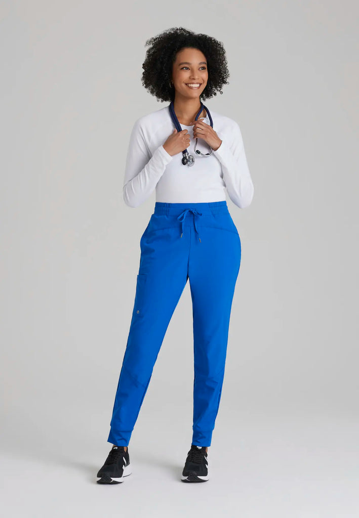 Barco Scrubs Women's Boost Jogger New Royal | scrub-supply.com