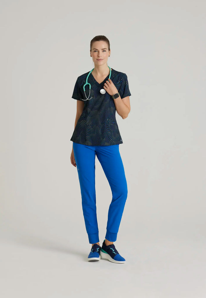 Barco Scrubs Women's Boost Jogger New Royal | scrub-supply.com