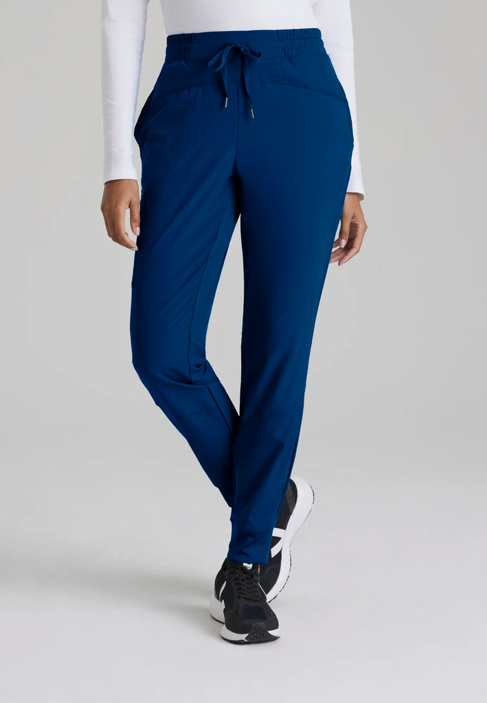 Barco Scrubs Women's Boost Jogger Indigo | scrub-supply.com