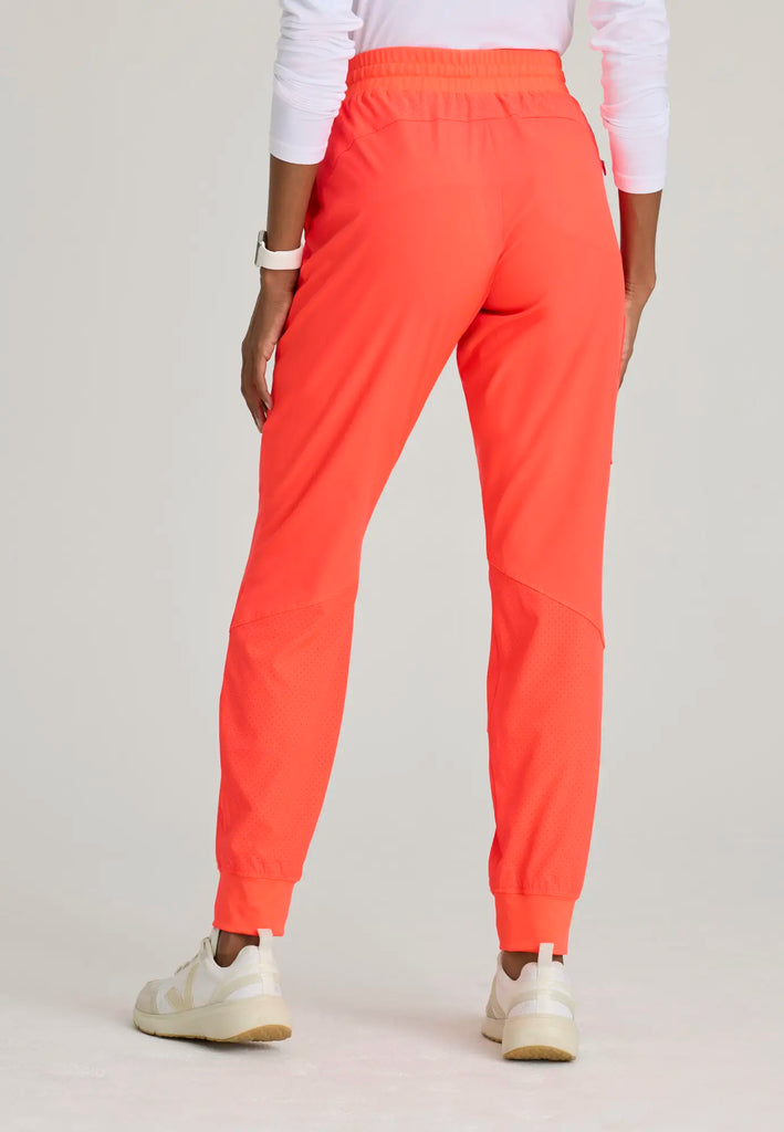 Barco Scrubs Women's Boost Jogger Neon Flame | scrub-supply.com