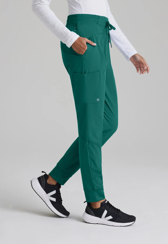 Barco Scrubs Women's Boost Jogger Hunter Green | scrub-supply.com