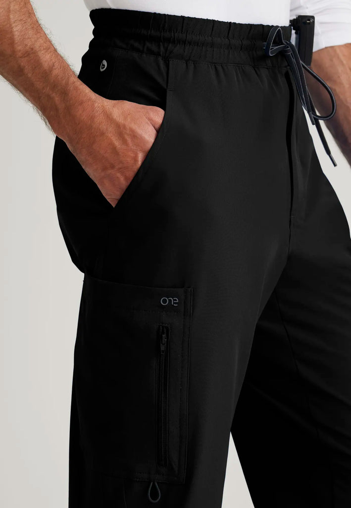 Barco Scrubs Men's Vortex Jogger Black | scrub-supply.com