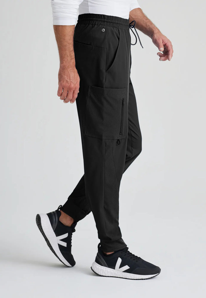 Barco Scrubs Men's Vortex Jogger Black | scrub-supply.com