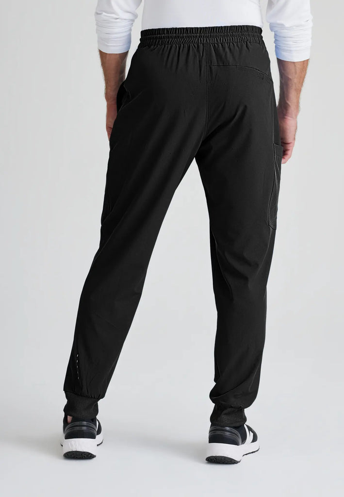 Barco Scrubs Men's Vortex Jogger Black | scrub-supply.com