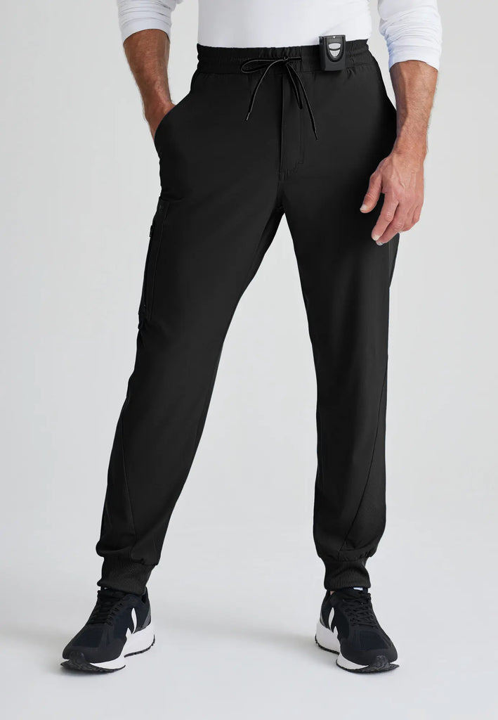 Barco Scrubs Men's Vortex Jogger Black | scrub-supply.com