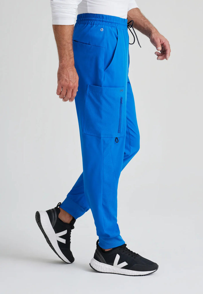 Barco Scrubs Men's Vortex Jogger New Royal | scrub-supply.com