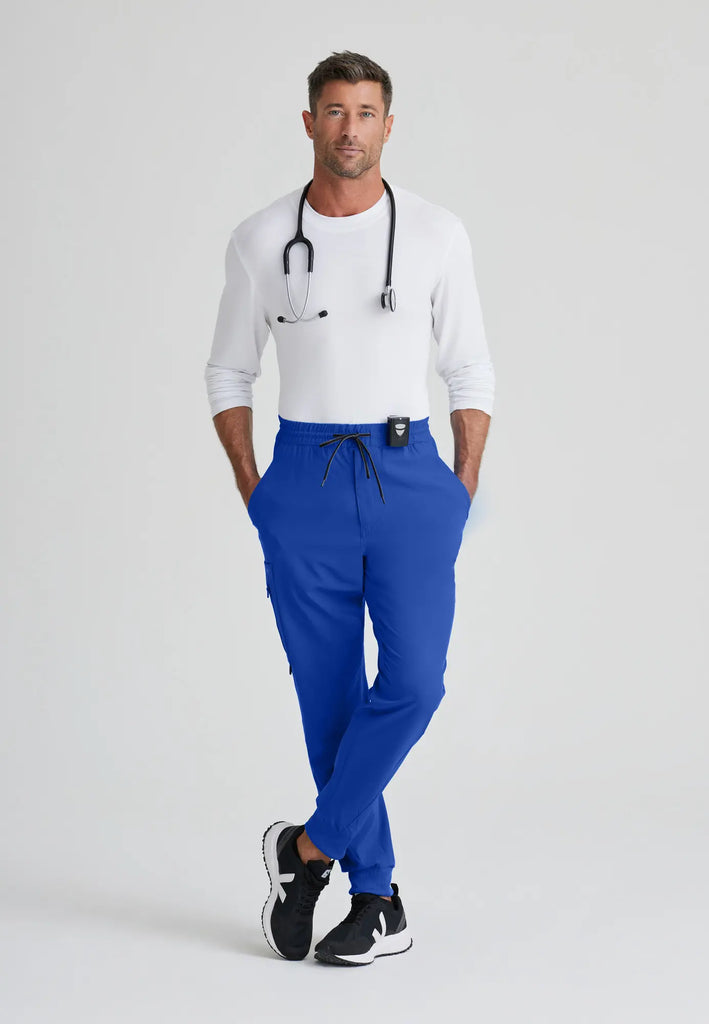 Barco Scrubs Men's Vortex Jogger Cobalt | scrub-supply.com