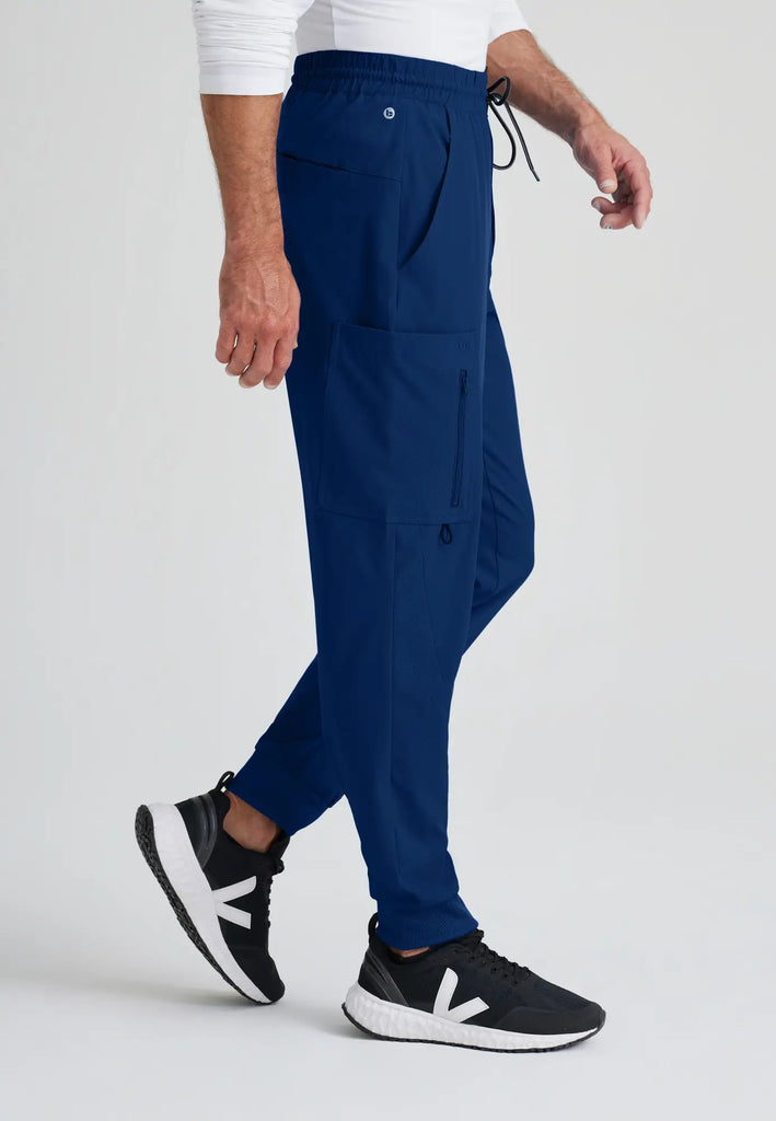 Barco Scrubs Men's Vortex Jogger Indigo | scrub-supply.com