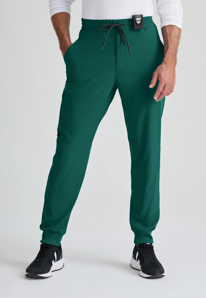 Barco Scrubs Men's Vortex Jogger Hunter Green | scrub-supply.com