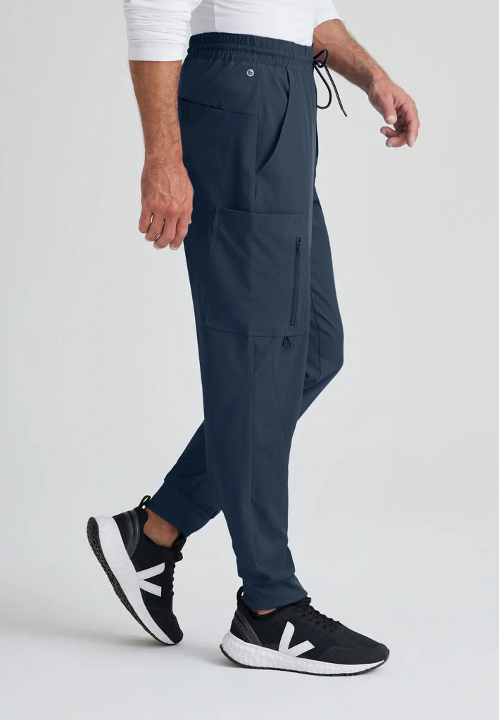 Barco Scrubs Men's Vortex Jogger Steel | scrub-supply.com