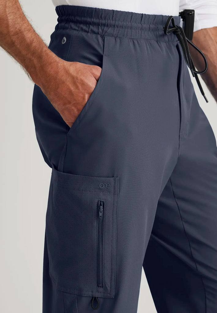 Barco Scrubs Men's Vortex Jogger Steel | scrub-supply.com