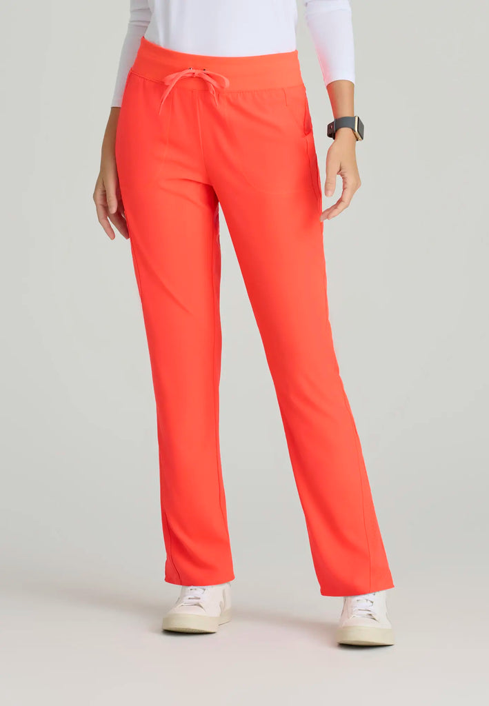 Barco Scrubs Women's Uplift Pant Neon Flame | scrub-supply.com