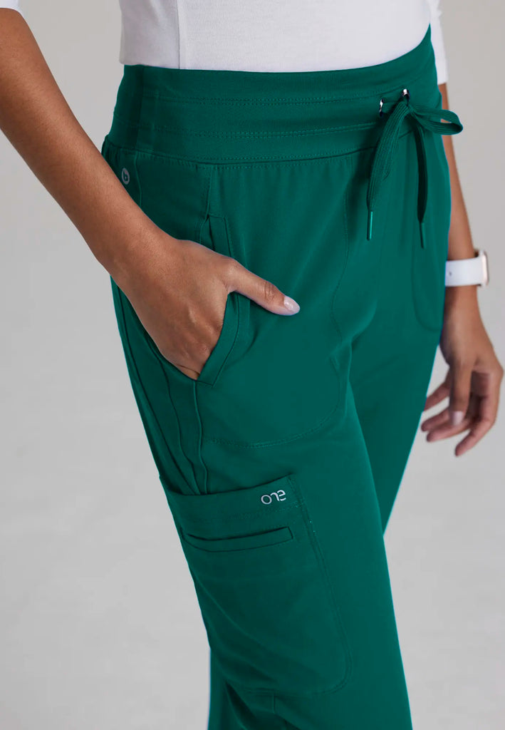 Barco Scrubs Women's Uplift Pant Hunter Green | scrub-supply.com