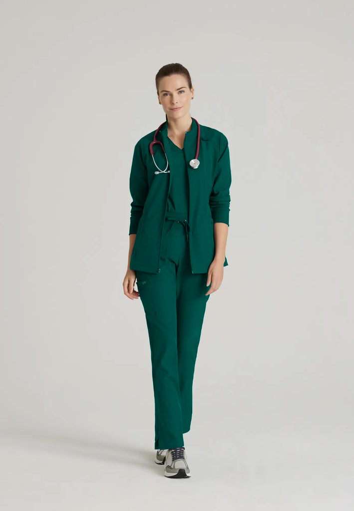 Barco Scrubs Women's Uplift Pant Hunter Green | scrub-supply.com