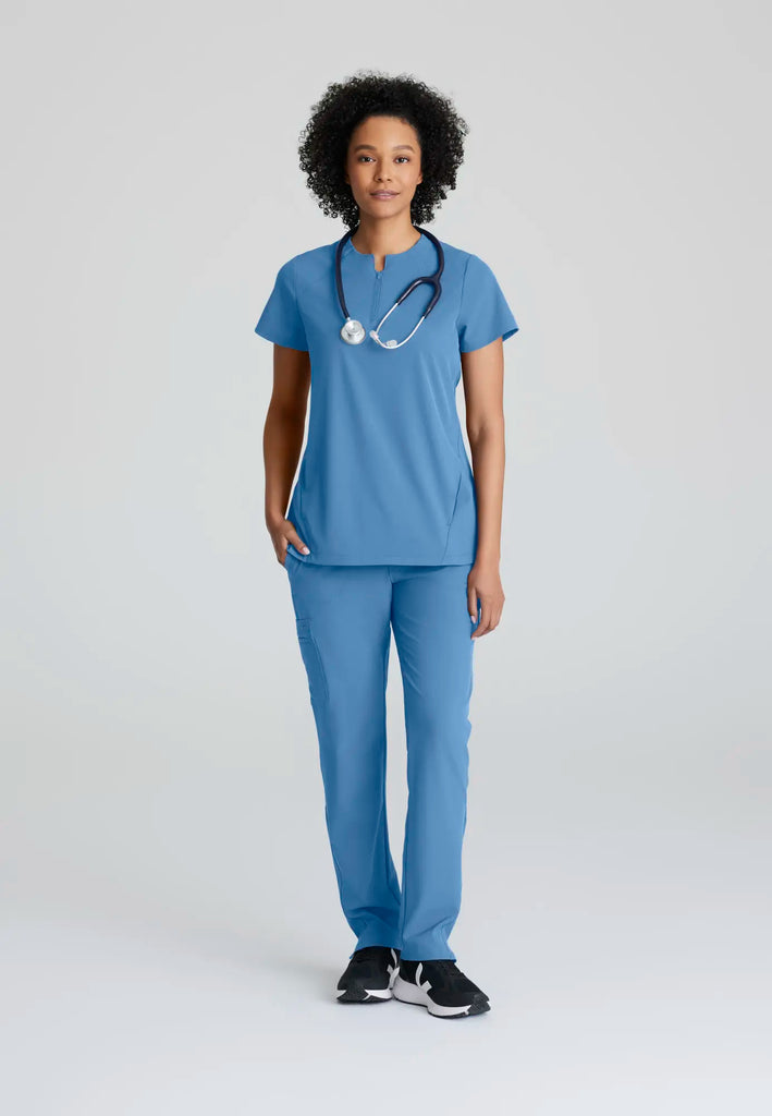 Barco Scrubs Women's Uplift Pant Ceil Blue | scrub-supply.com