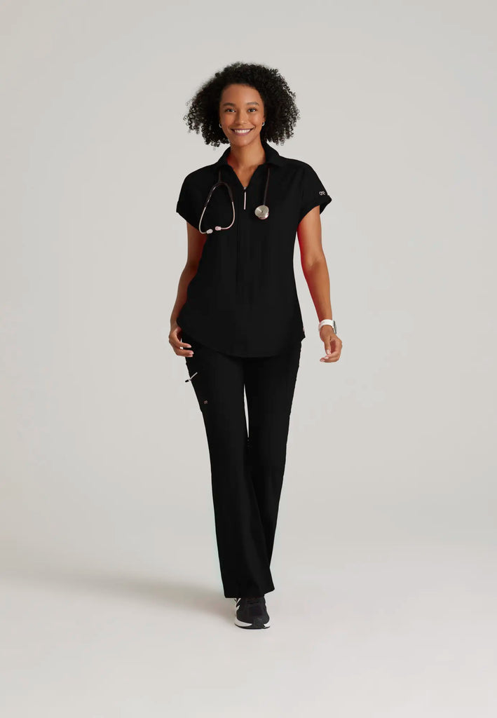 Barco Scrubs Women's Sprint Knit Pant Black | scrub-supply.com