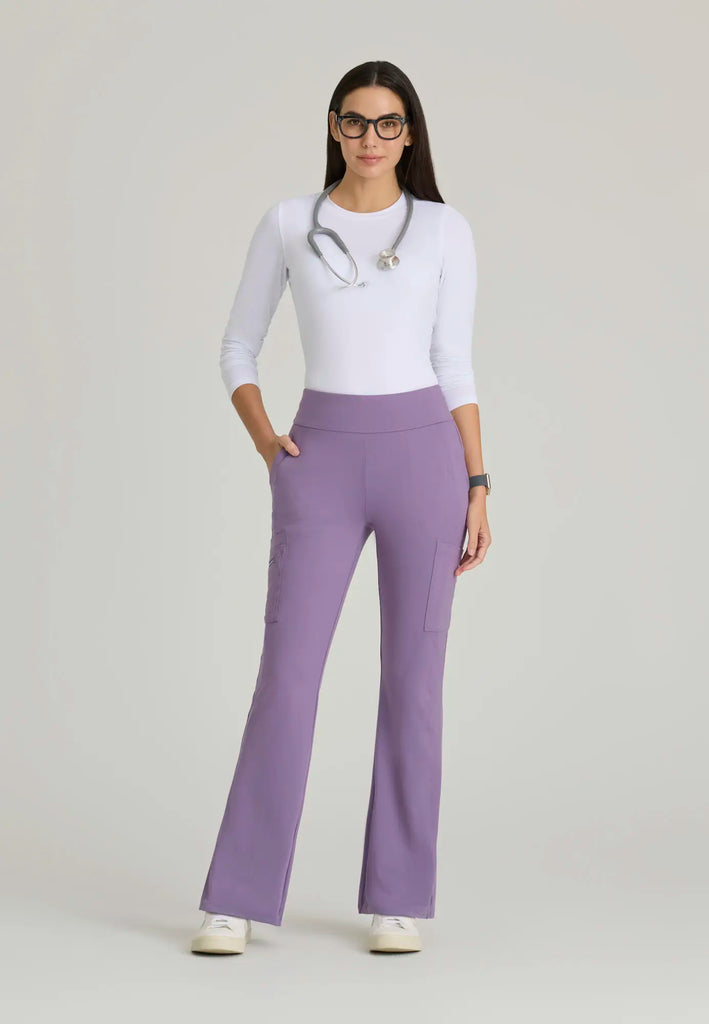 Barco Scrubs Women's Sprint Knit Pant Dusty Lavender | scrub-supply.com