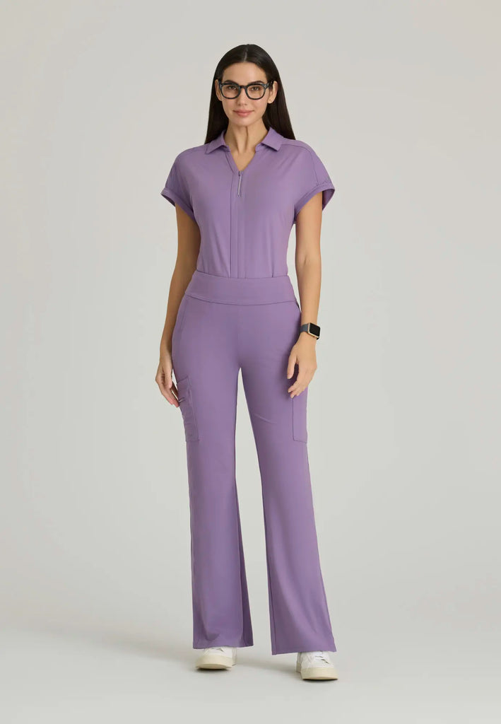 Barco Scrubs Women's Sprint Knit Pant Dusty Lavender | scrub-supply.com