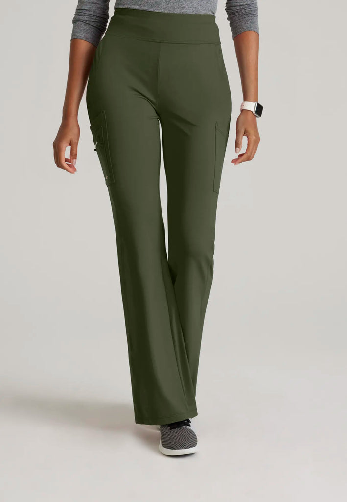 Barco Scrubs Women's Sprint Knit Pant Olive | scrub-supply.com