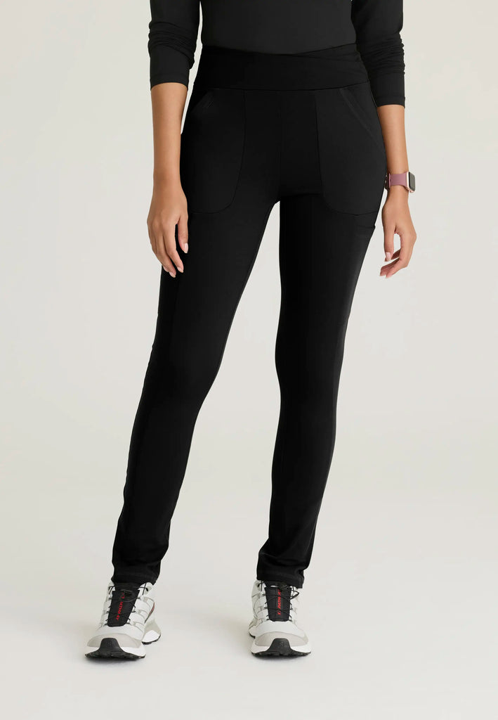 Barco Scrubs Women's Strive Legging Black | scrub-supply.com