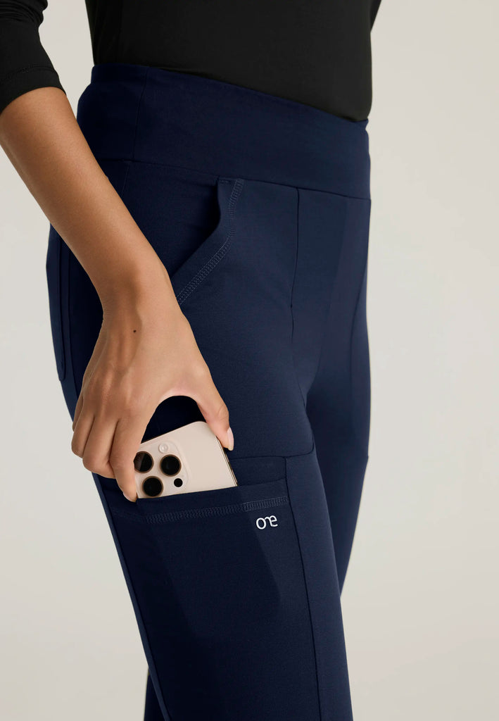 Barco Scrubs Women's Strive Legging Indigo | scrub-supply.com