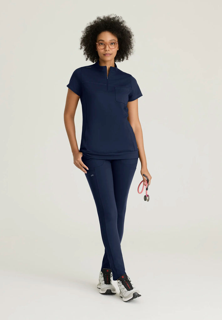 Barco Scrubs Women's Strive Legging Indigo | scrub-supply.com