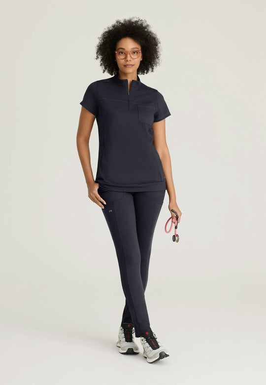 Barco Scrubs Women's Strive Legging Steel | scrub-supply.com