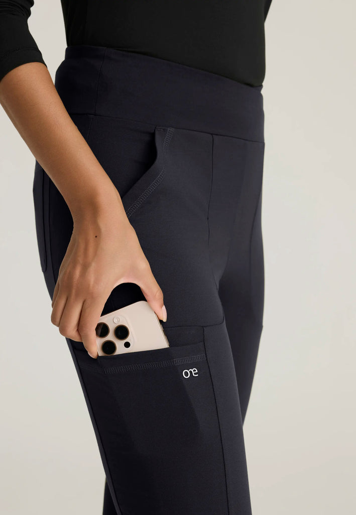 Barco Scrubs Women's Strive Legging Steel | scrub-supply.com