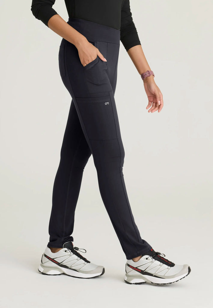 Barco Scrubs Women's Strive Legging Steel | scrub-supply.com
