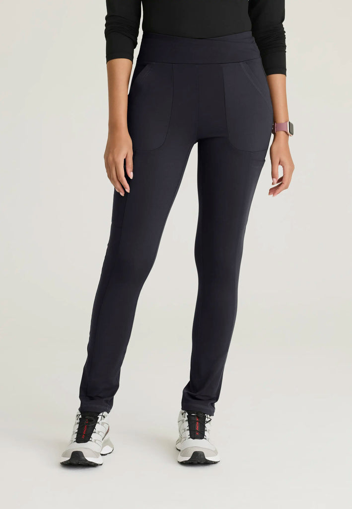Barco Scrubs Women's Strive Legging Steel | scrub-supply.com