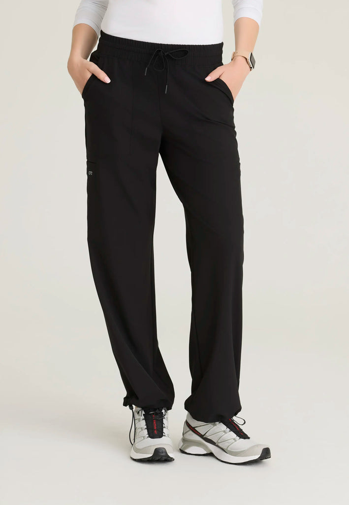 Barco Scrubs Women's Bounce Pant Black | scrub-supply.com