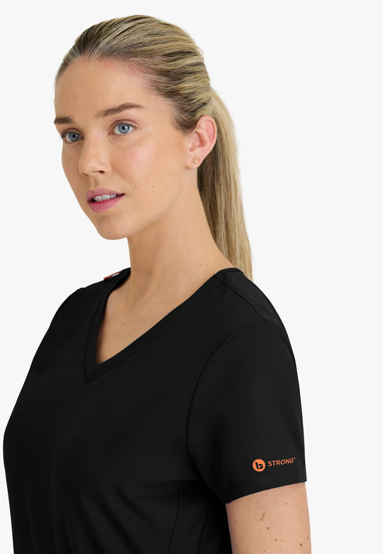 Barco Scrubs Women's Zoe Set Black | scrub-supply.com