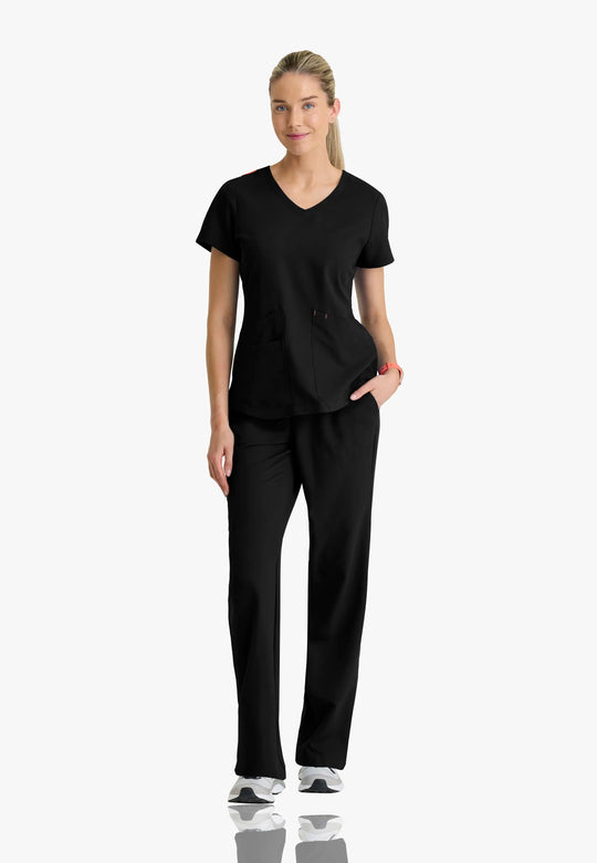 Barco Scrubs Women's Zoe Set Black | scrub-supply.com