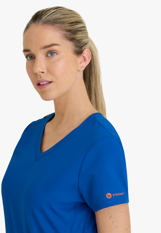 Barco Scrubs Women's Zoe Set New Royal | scrub-supply.com