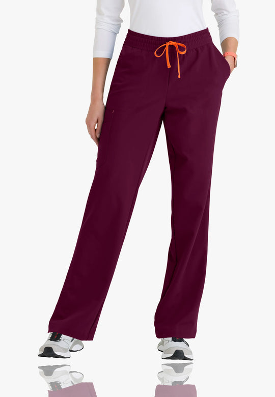 Barco Scrubs Women's Zoe Set Wine | scrub-supply.com