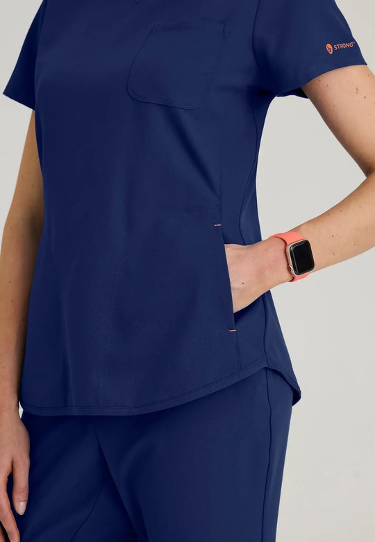 Barco Scrubs Women's Liz Set Navy | scrub-supply.com