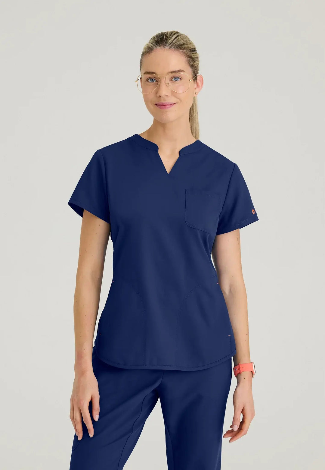 Barco Scrubs Women's Liz Set Navy | scrub-supply.com