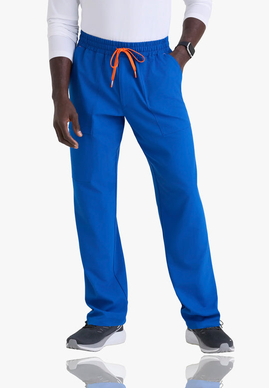 Barco Scrubs Men's Terrence Set New Royal | scrub-supply.com