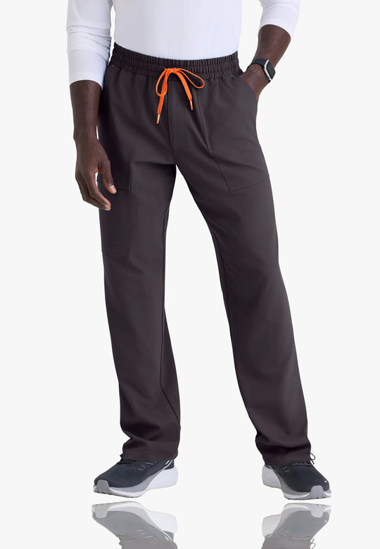 Barco Scrubs Men's Terrence Set Pewter | scrub-supply.com