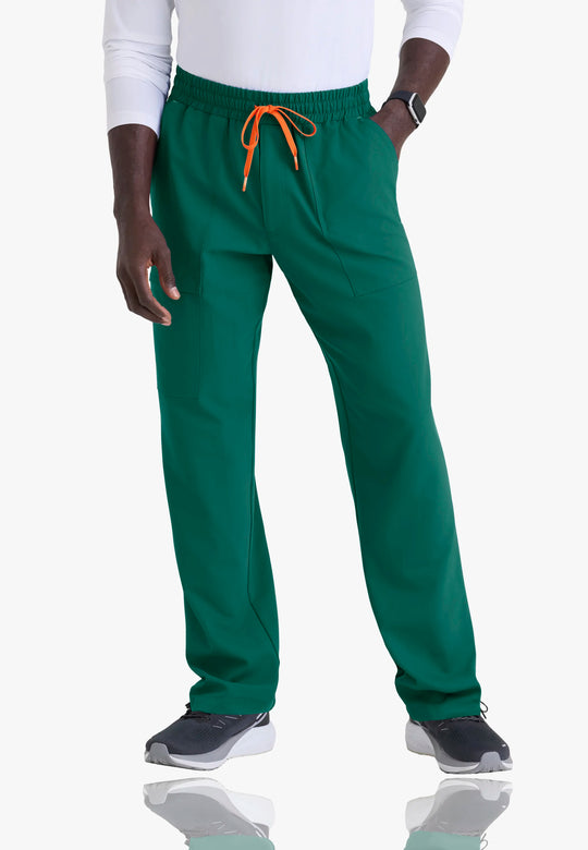 Barco Scrubs Men's Terrence Set Hunter Green | scrub-supply.com