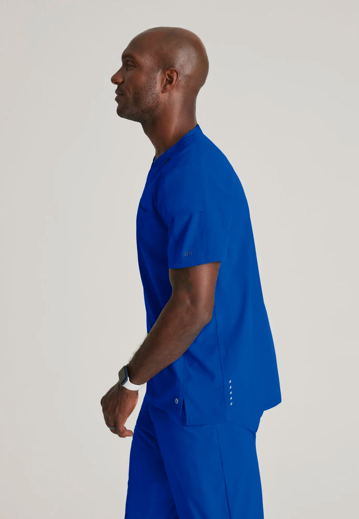 Barco Scrubs Men's Velocity Top Cobalt | scrub-supply.com