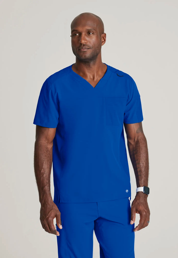 Barco Scrubs Men's Velocity Top Cobalt | scrub-supply.com