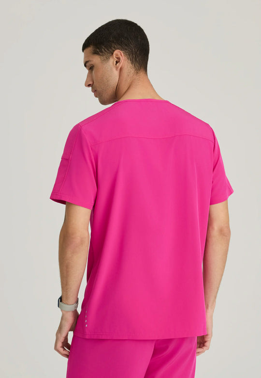 Barco Scrubs Men's Velocity Top Prestige Pink | scrub-supply.com