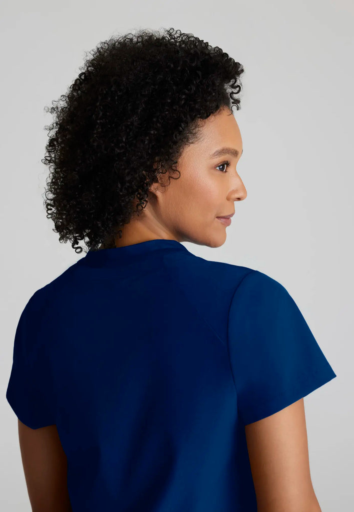 Barco Scrubs Women's Flux Top Indigo | scrub-supply.com