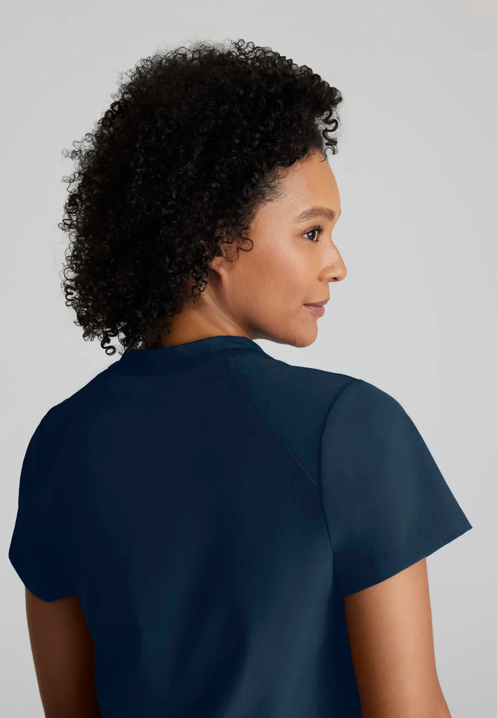 Barco Scrubs Women's Flux Top Steel | scrub-supply.com