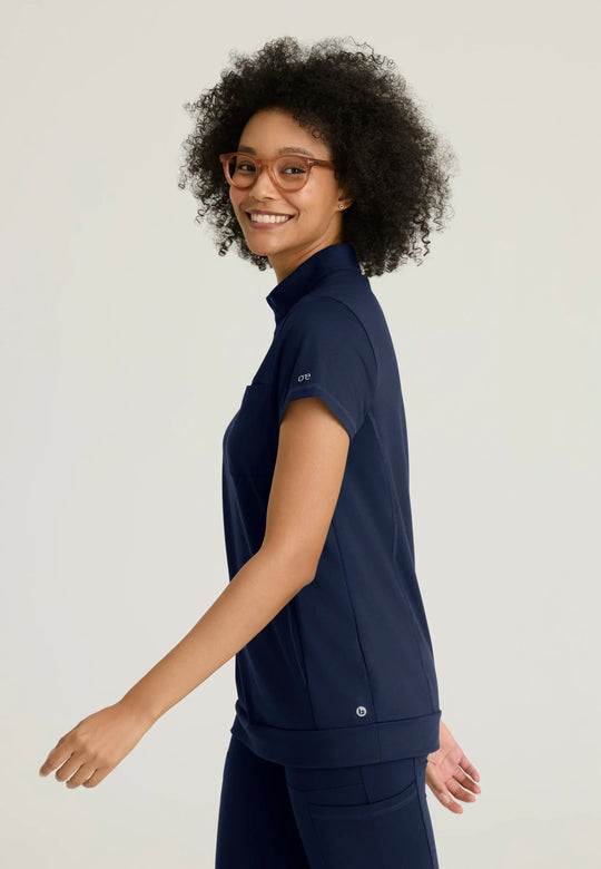 Barco Scrubs Women's Vigor Top Indigo | scrub-supply.com