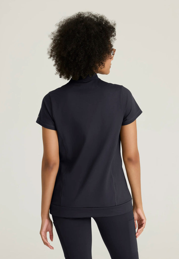 Barco Scrubs Women's Vigor Top Steel | scrub-supply.com