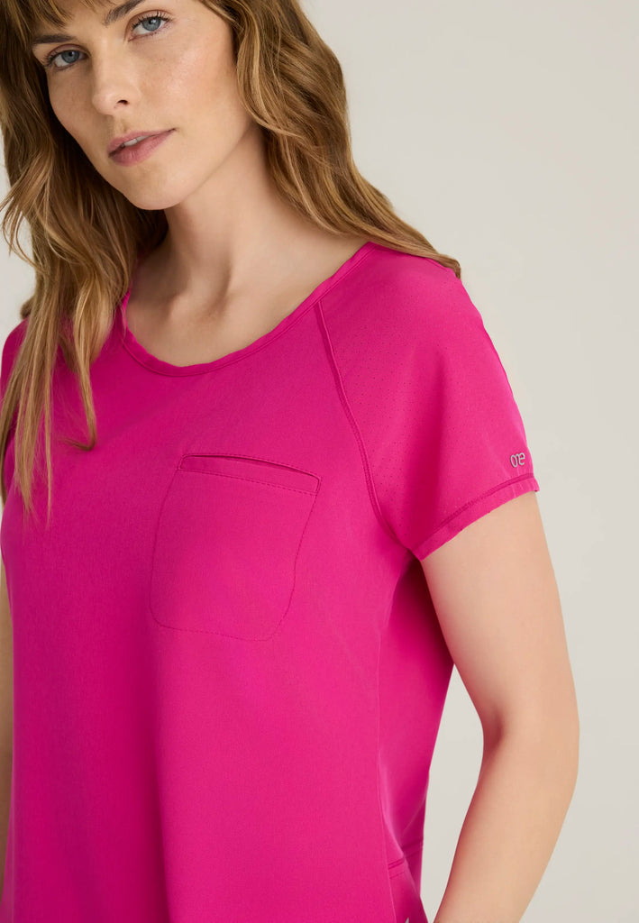 Barco Scrubs Women's Swing Tuck-in Top Prestige Pink | scrub-supply.com